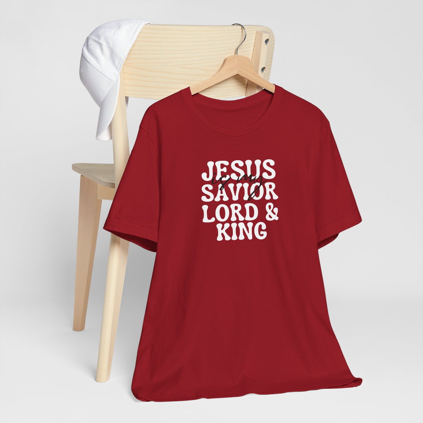 Christian T-Shirt - Jesus is my Savior Lord and King