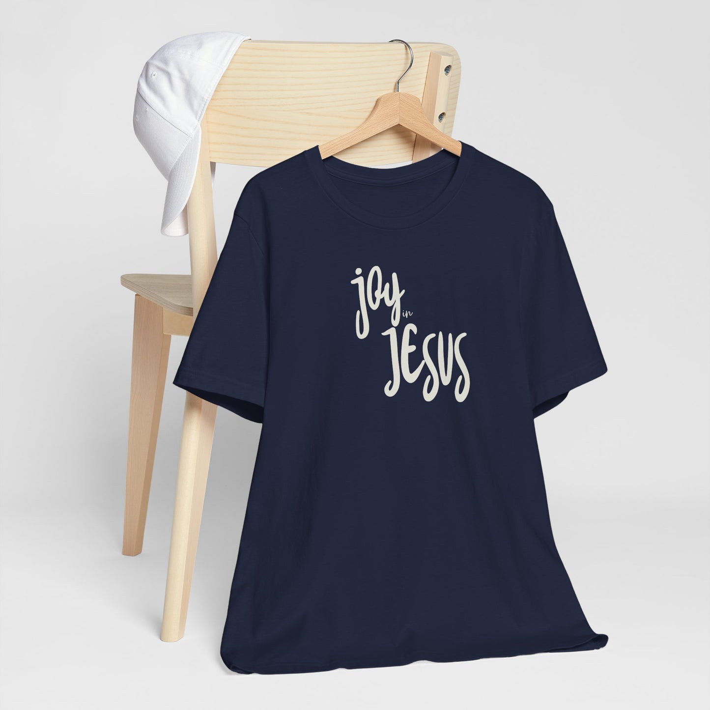 Christian Unisex Tee - Joy in Jesus Design