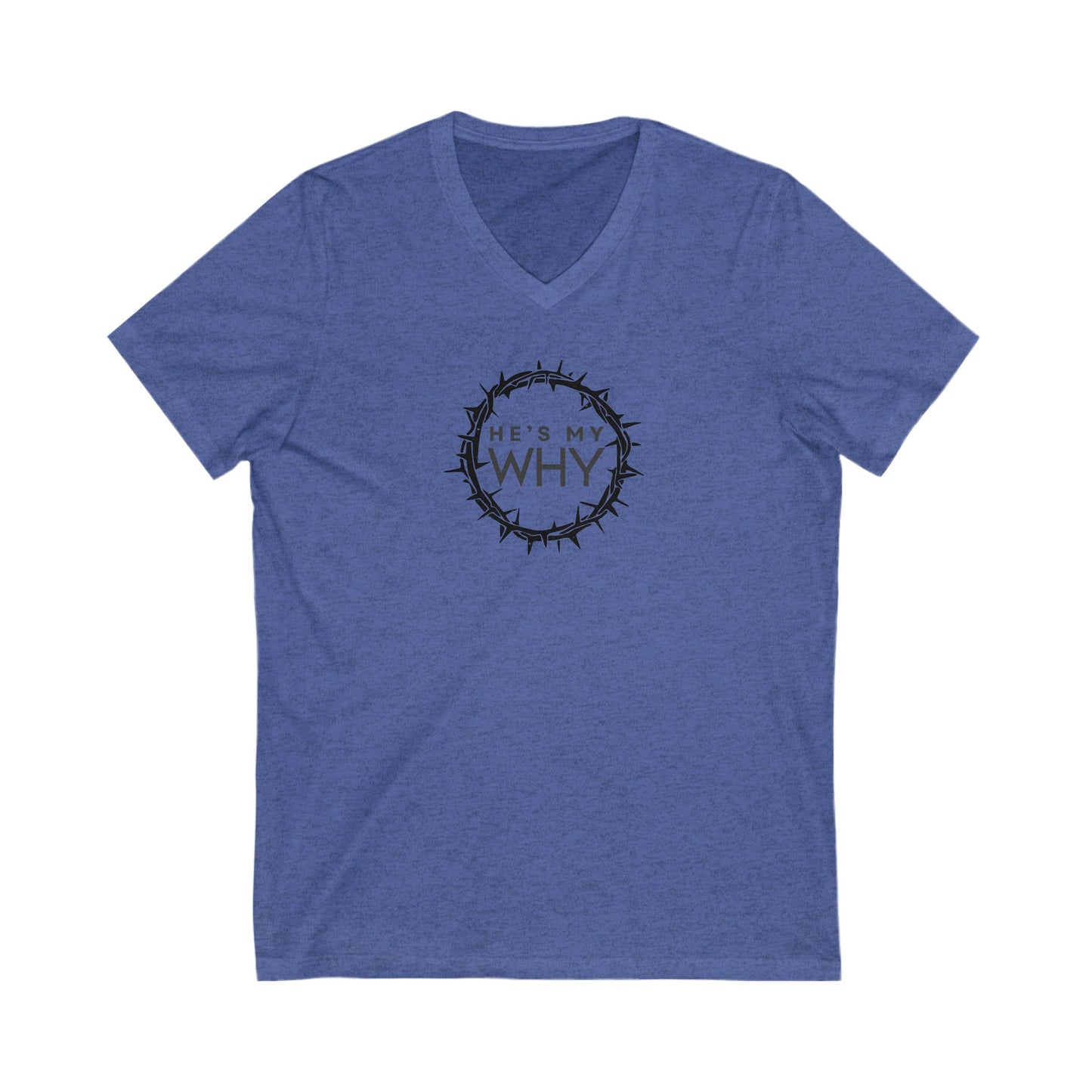 Christian V-Neck Tee - Jesus is My Why