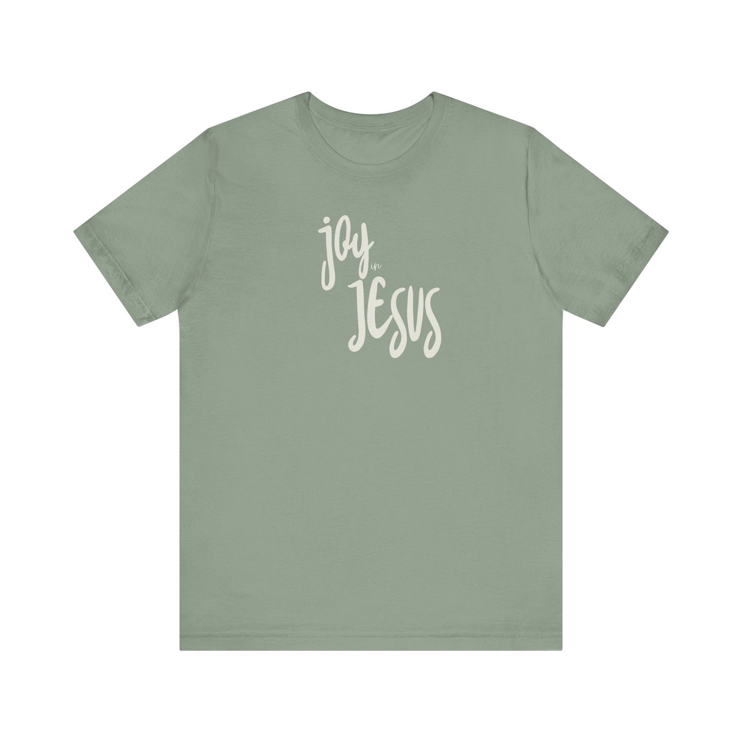 Christian Unisex Tee - Joy in Jesus Design