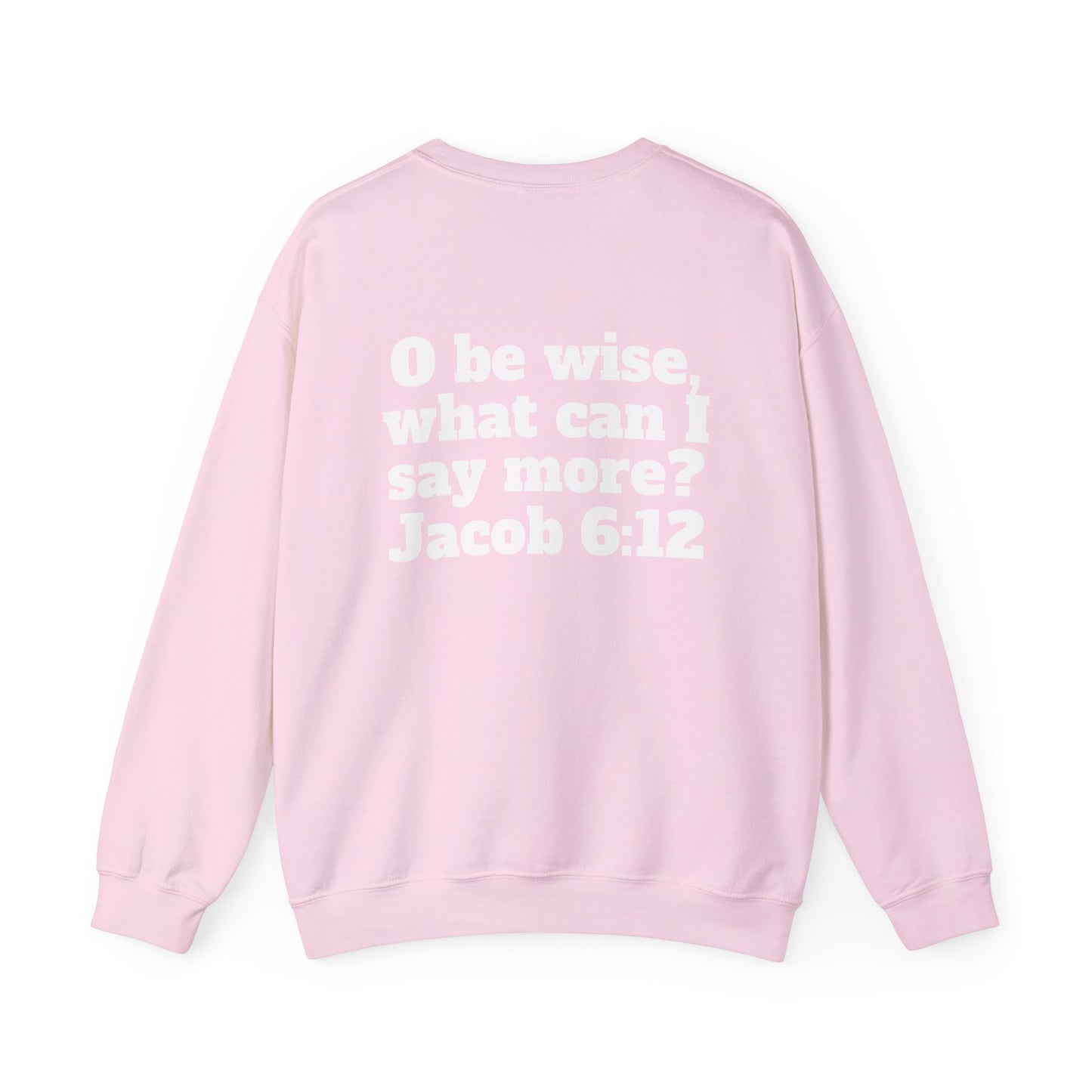 Crewneck Sweatshirt - 'O be wise'