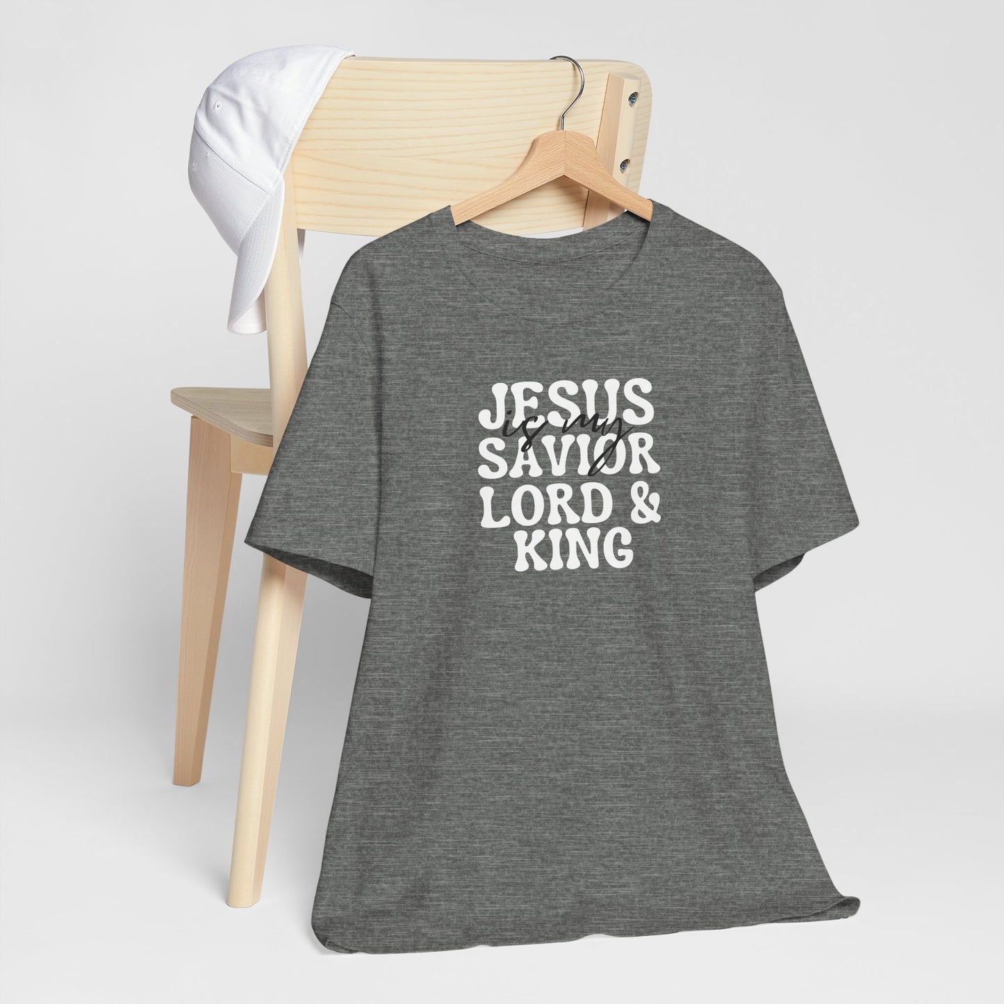 Christian T-Shirt - Jesus is my Savior Lord and King