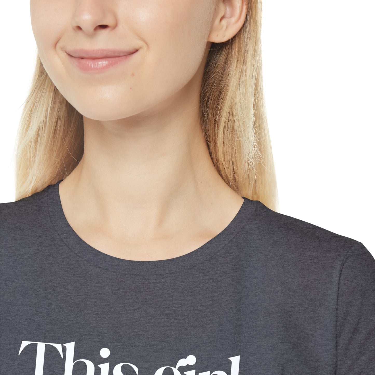 Graphic T-Shirt - 'This Girl Loves Jesus and America Too'