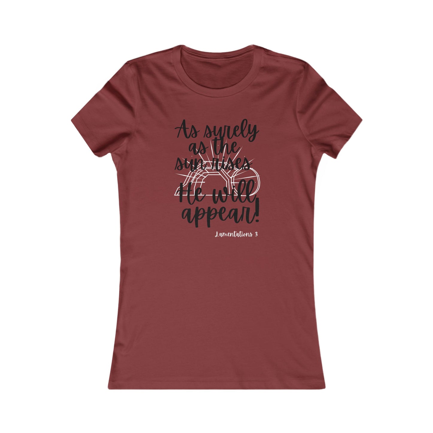 Women's Tee - Jesus Will Appear Christian Faith T-Shirt