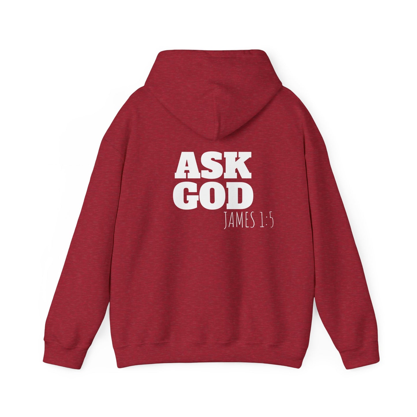 Hooded Sweatshirt - Ask God Design