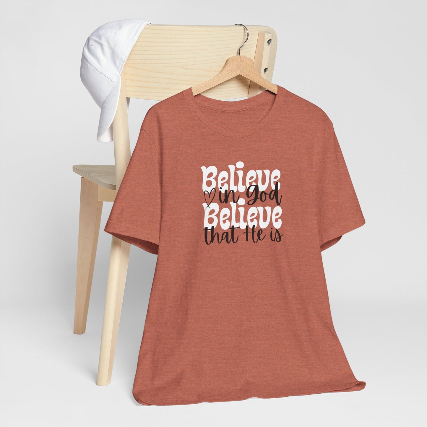 Believe Unisex Jersey Short Sleeve Tee - Inspirational Quote Tee for Everyday Wear