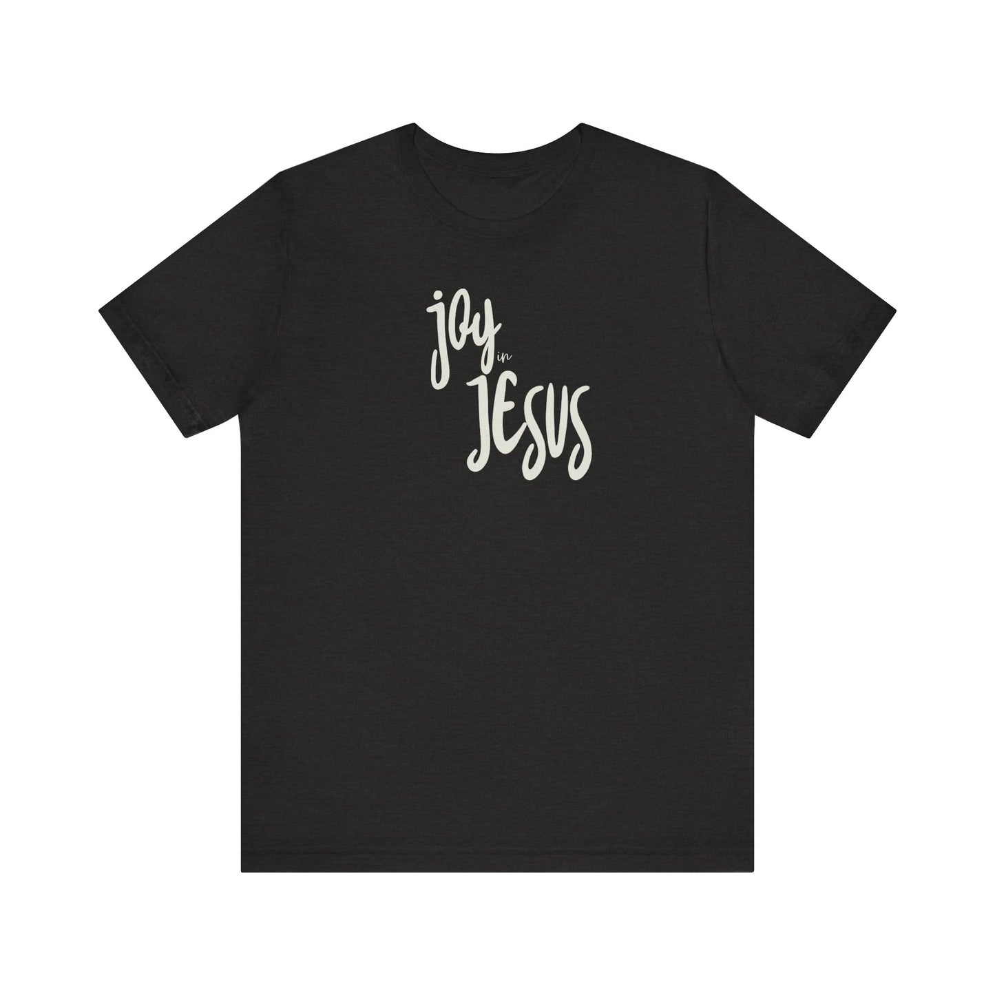 Christian Unisex Tee - Joy in Jesus Design