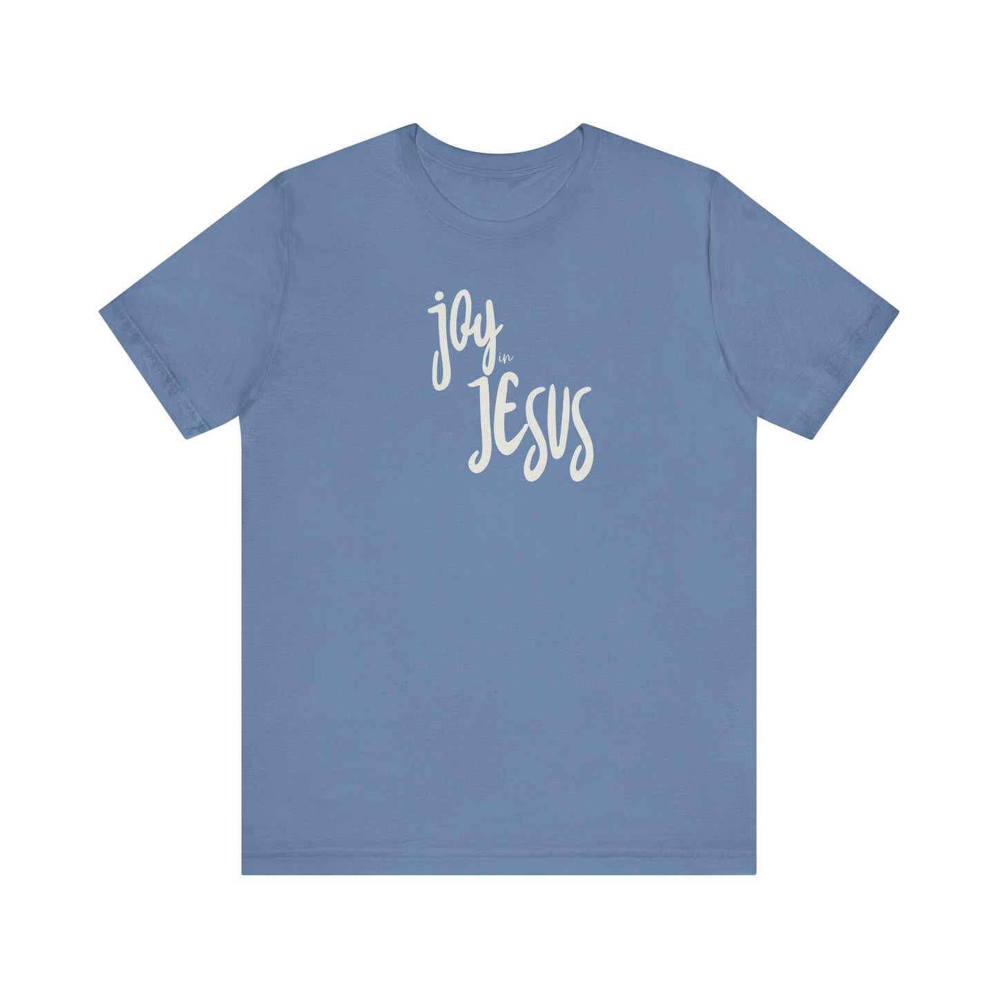 Christian Unisex Tee - Joy in Jesus Design