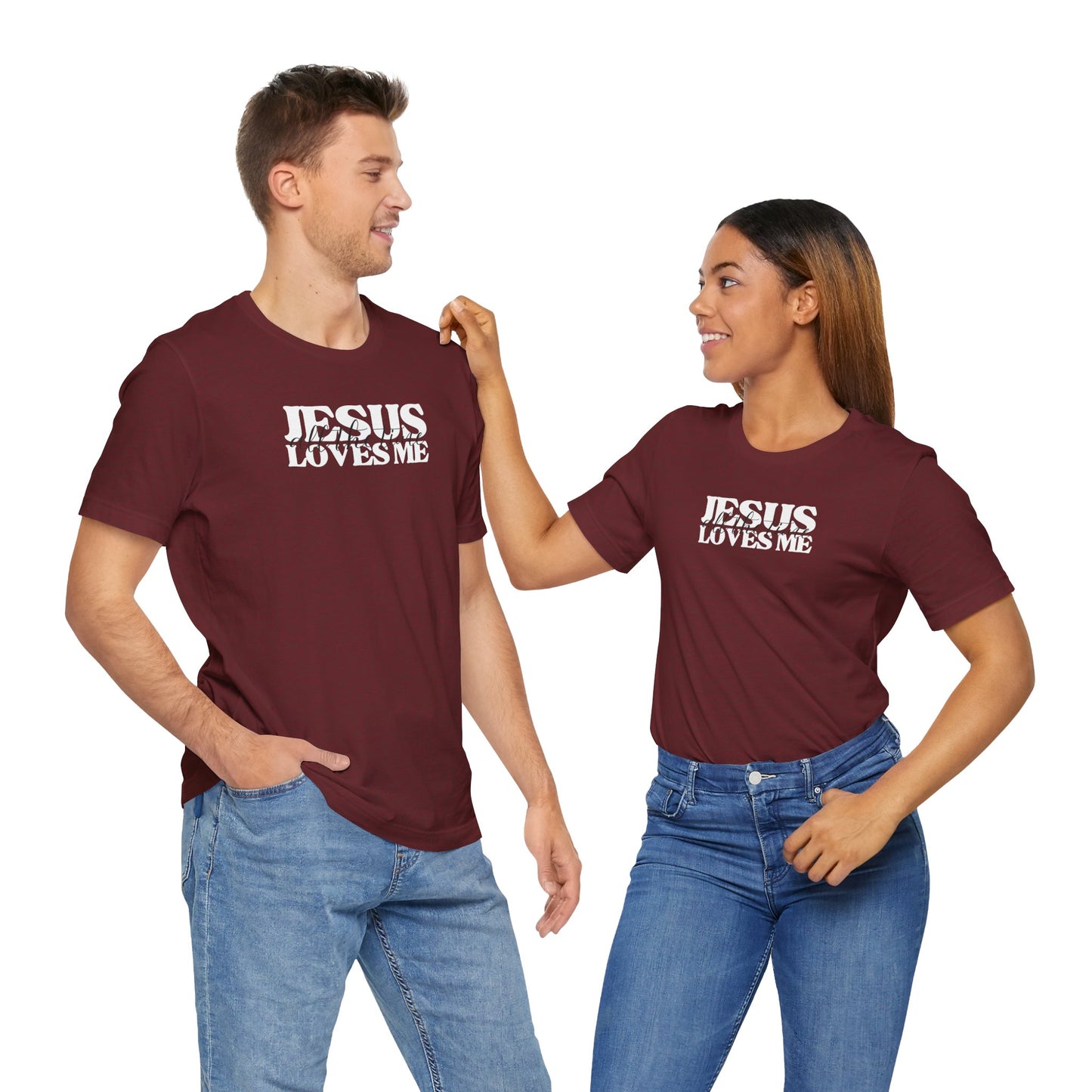 Christian T-Shirt - Jesus Loves Me All the Time Unisex Tee