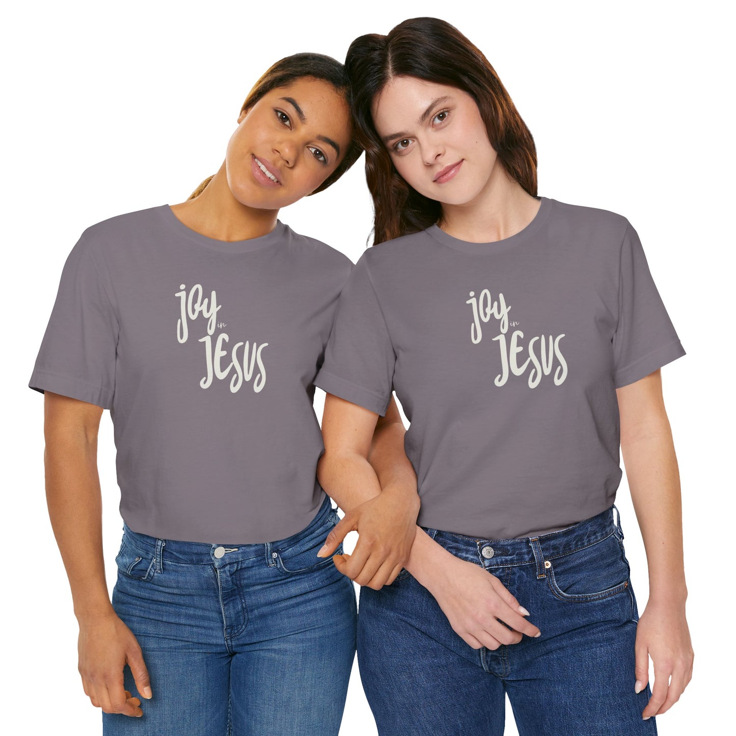 Christian Unisex Tee - Joy in Jesus Design