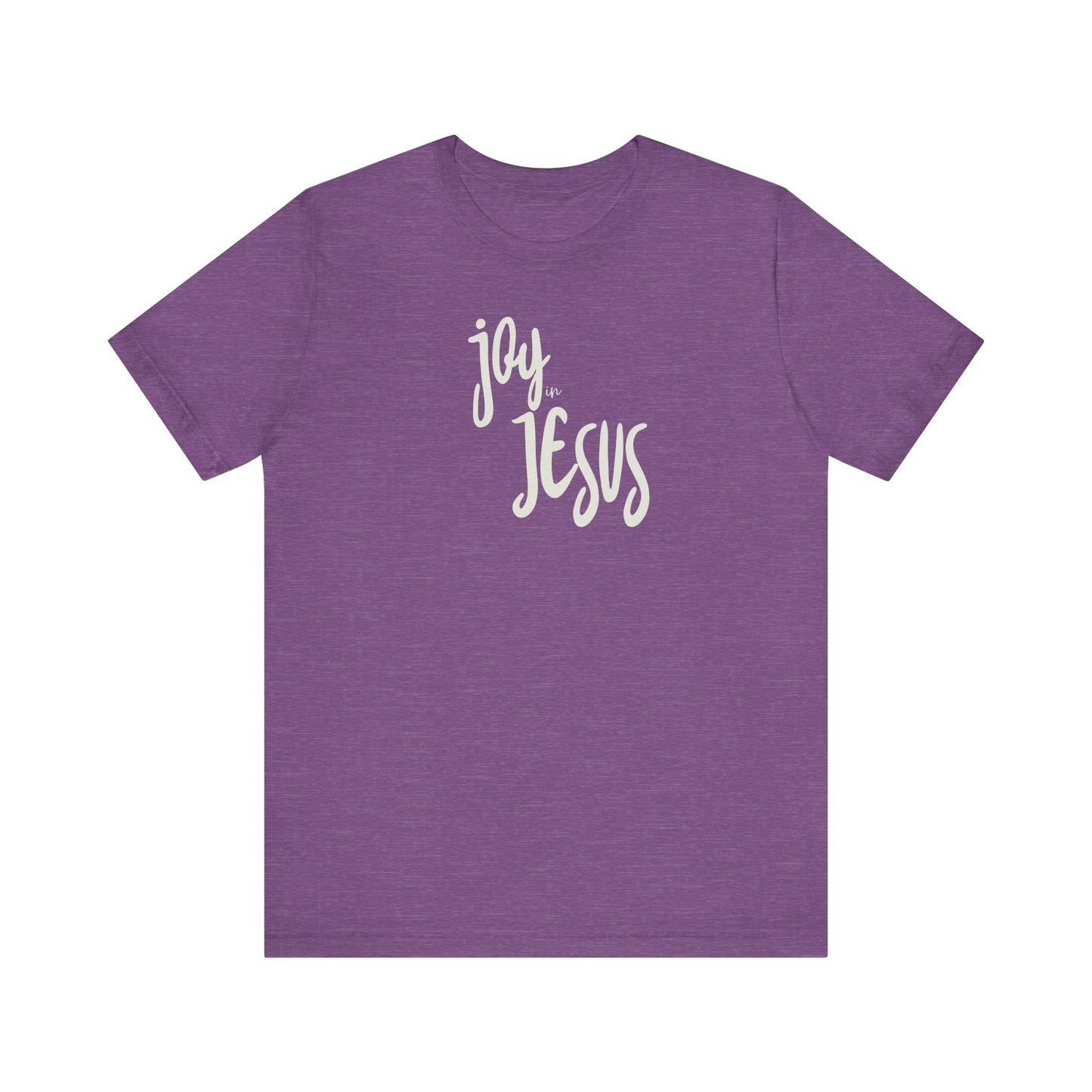 Christian Unisex Tee - Joy in Jesus Design