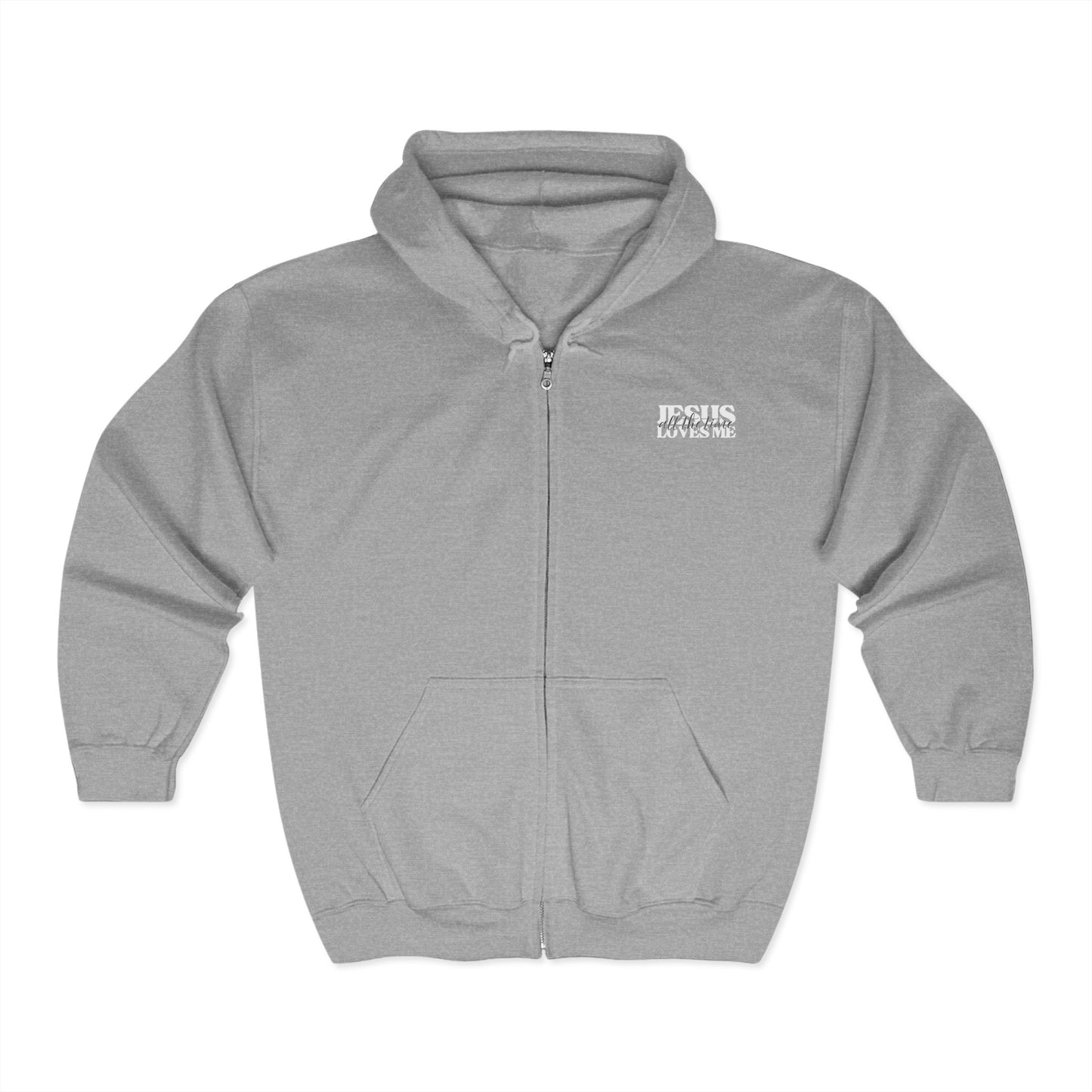 Christian Full Zip Hooded Sweatshirt - I am a Child of God