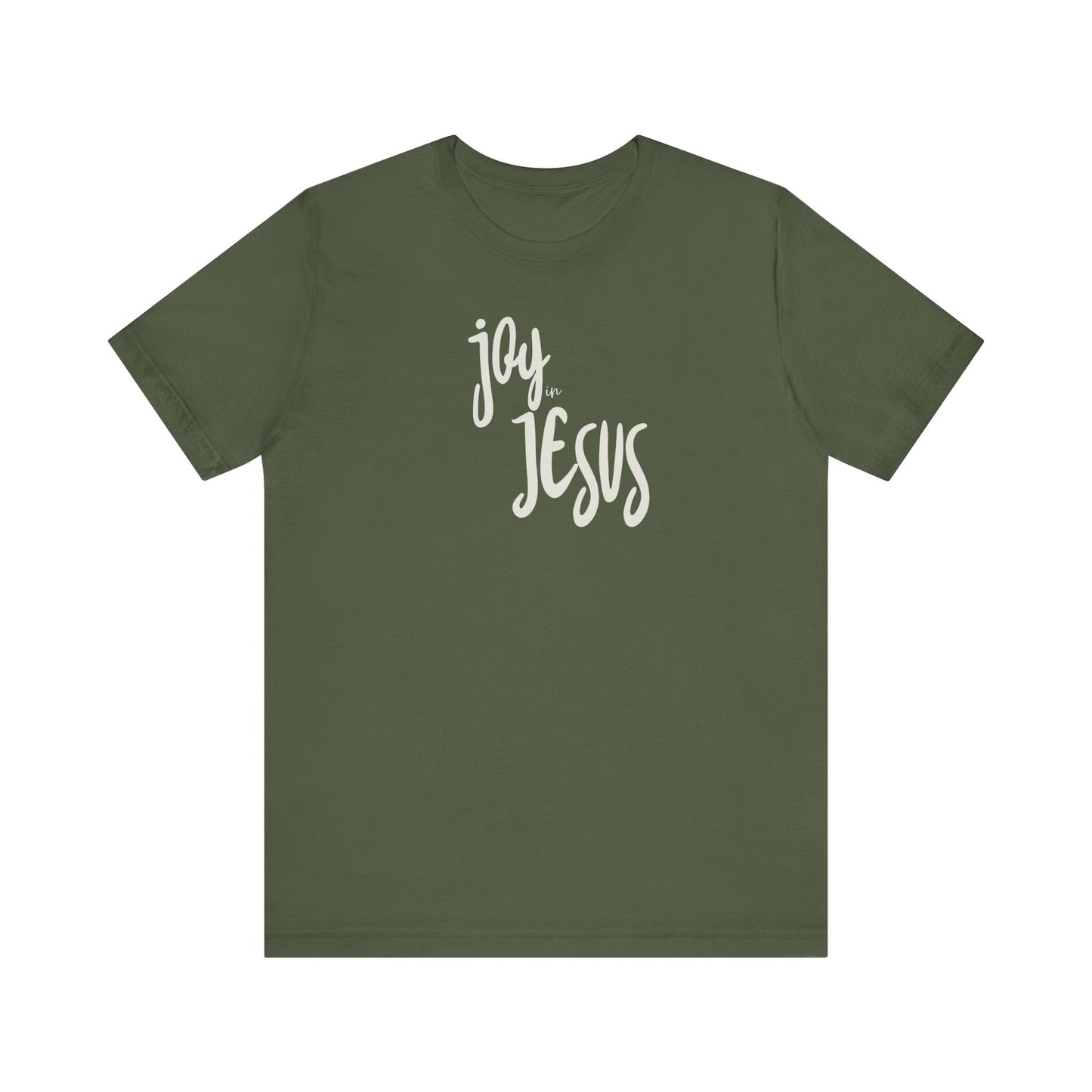 Christian Unisex Tee - Joy in Jesus Design
