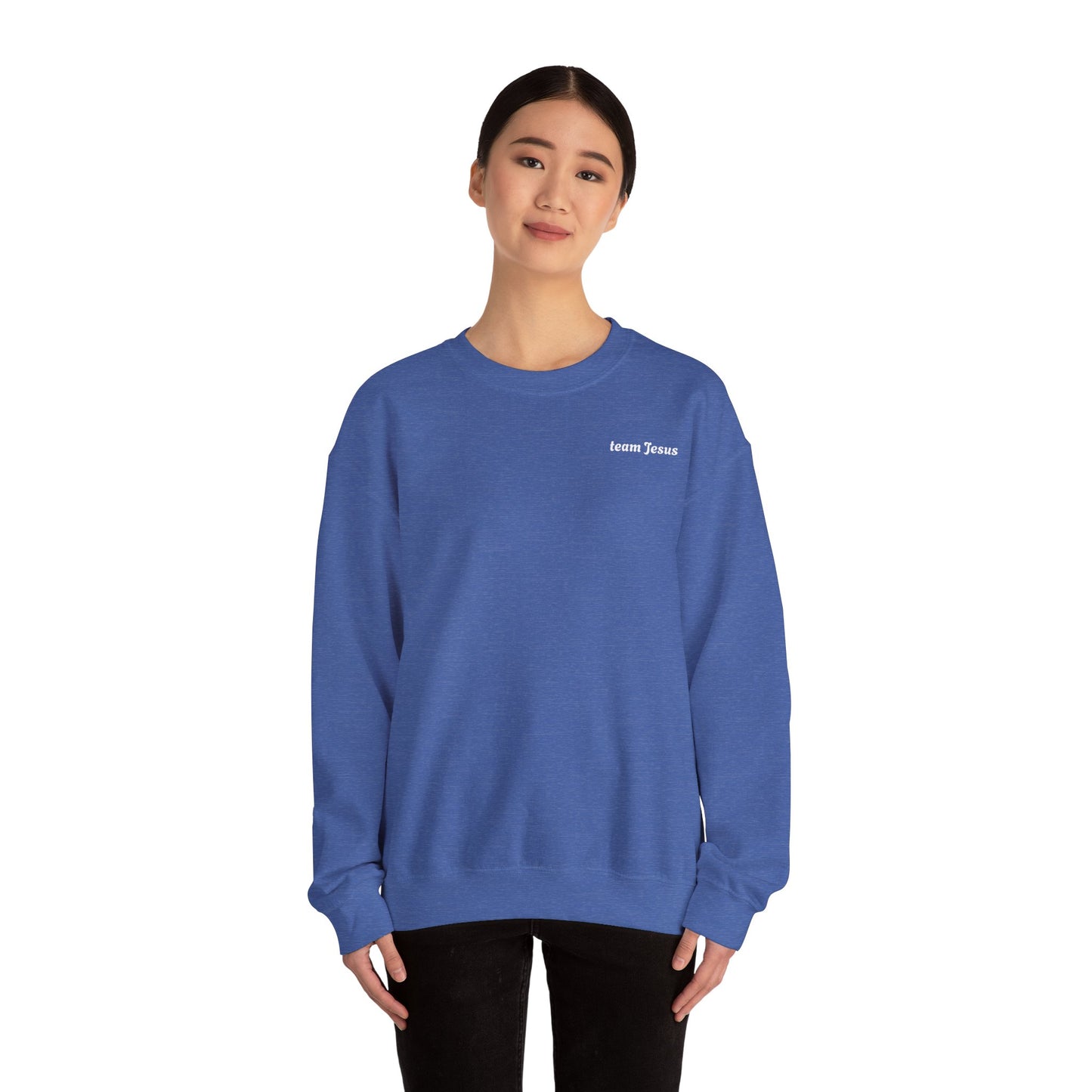 Christian Sweatshirt - Jesus is my Savior Lord and King