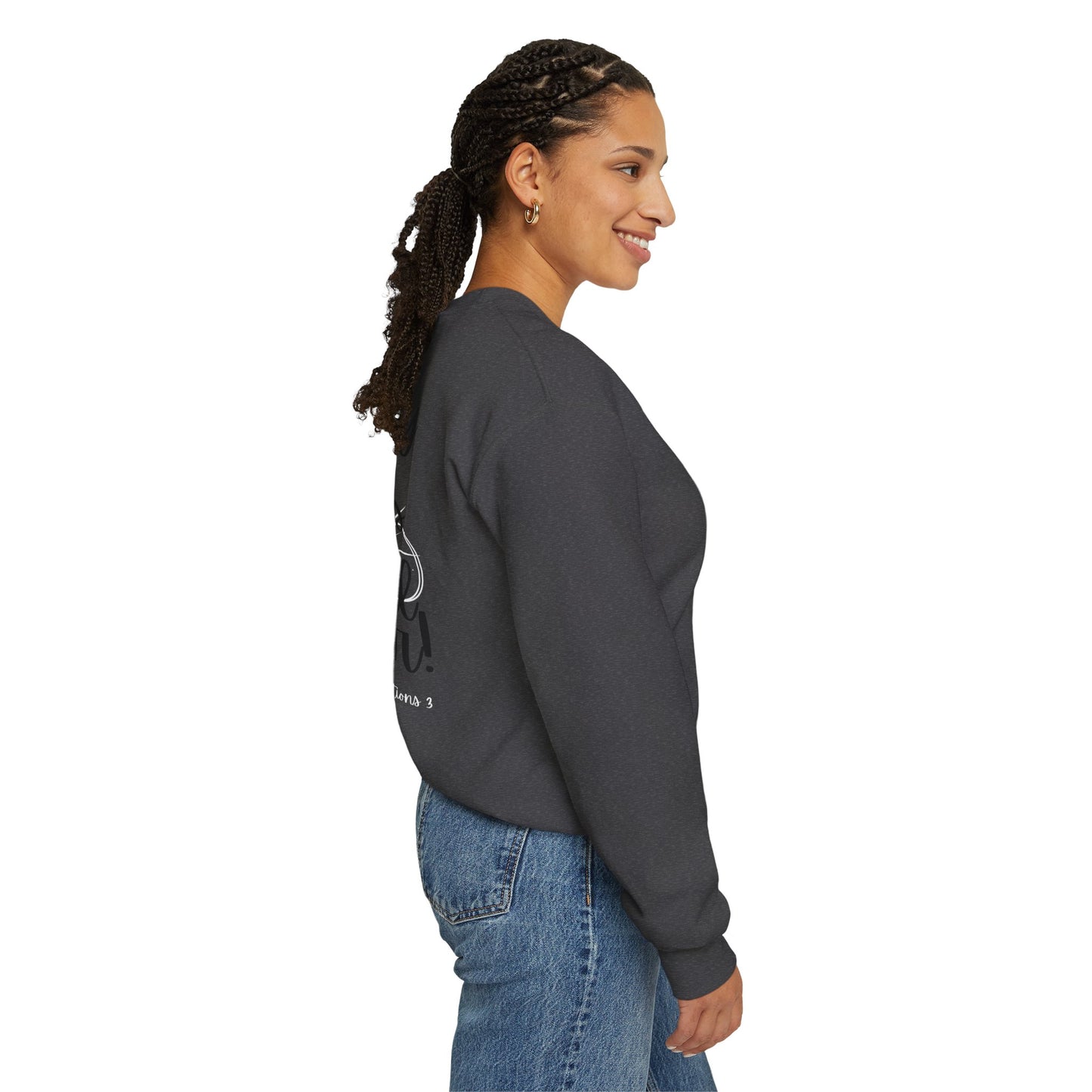 Religious Sweatshirt - Jesus will appear design