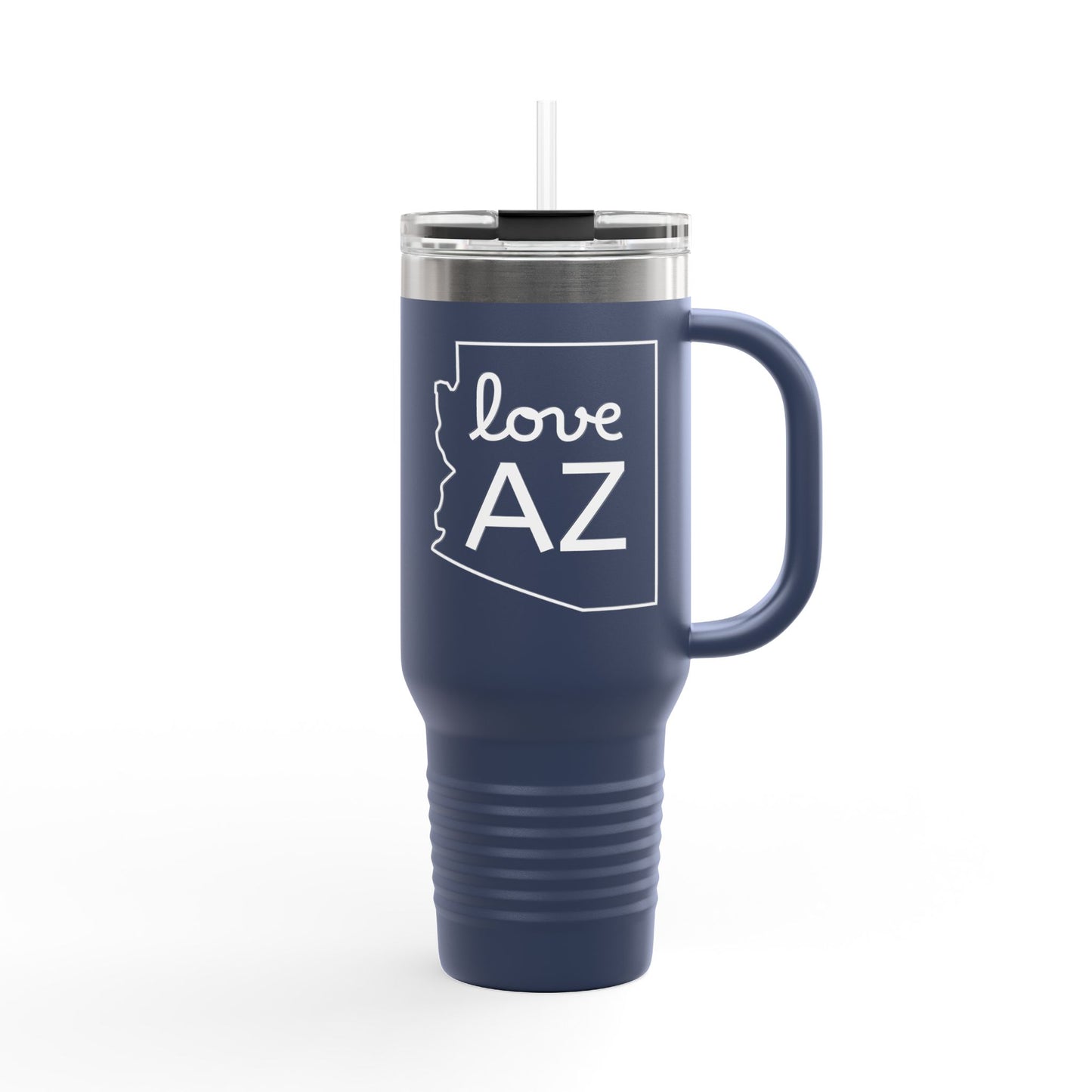 Travel Mug Love AZ Design, Insulated 40oz