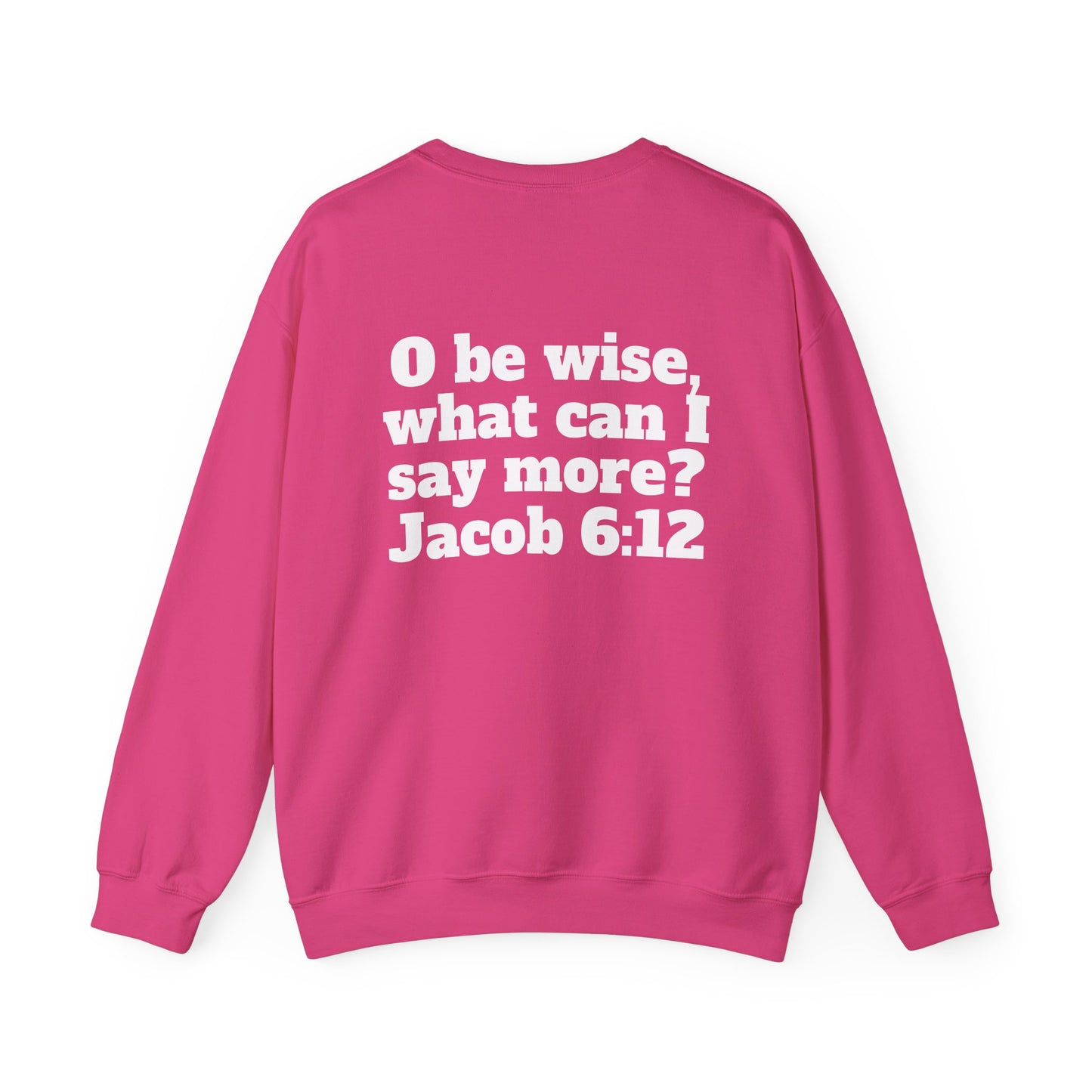 Crewneck Sweatshirt - 'O be wise'