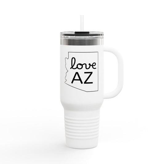 Travel Mug - Love AZ Design, 40oz Insulated