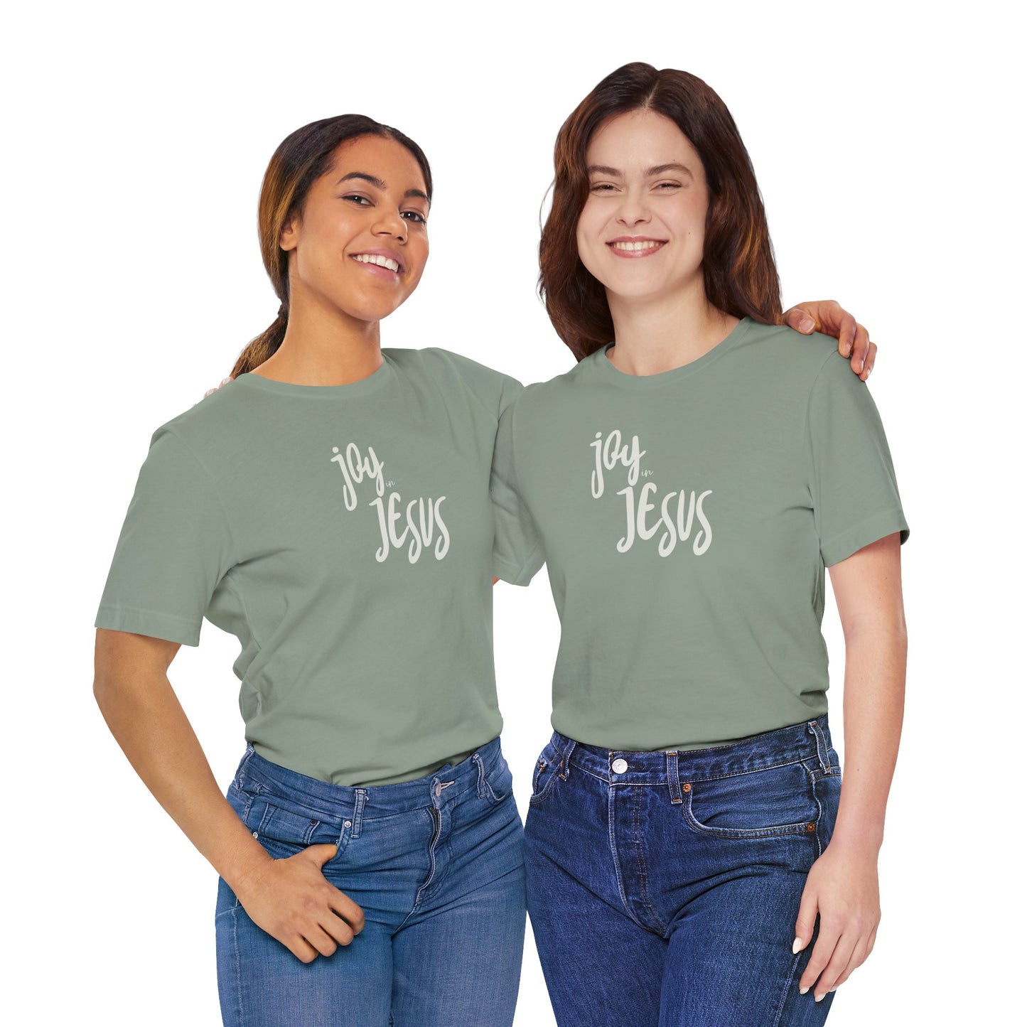 Christian Unisex Tee - Joy in Jesus Design