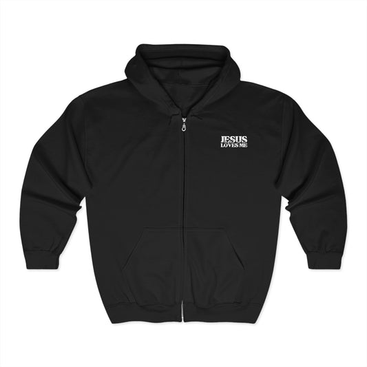 Christian Full Zip Hooded Sweatshirt - I am a Child of God