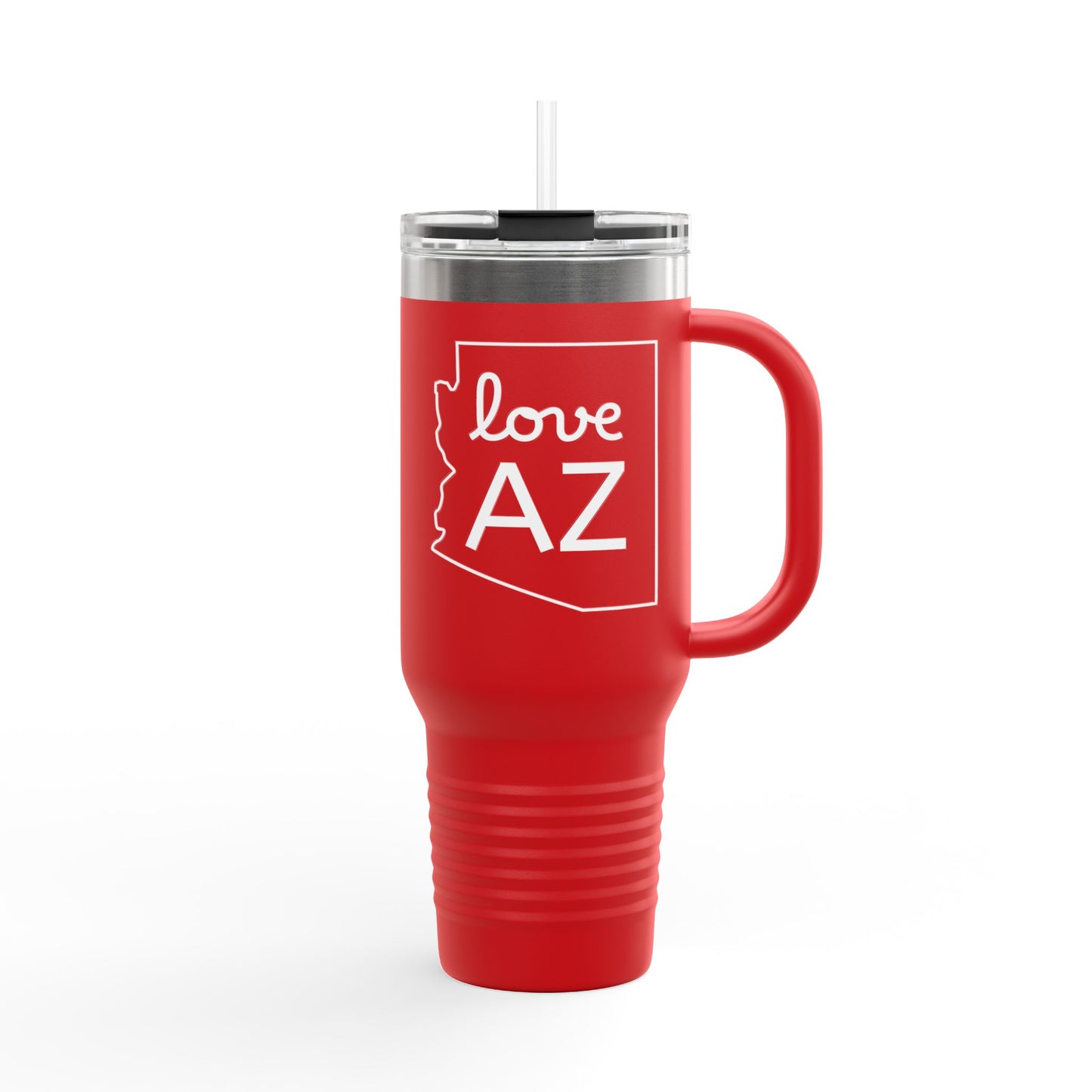 Travel Mug Love AZ Design, Insulated 40oz