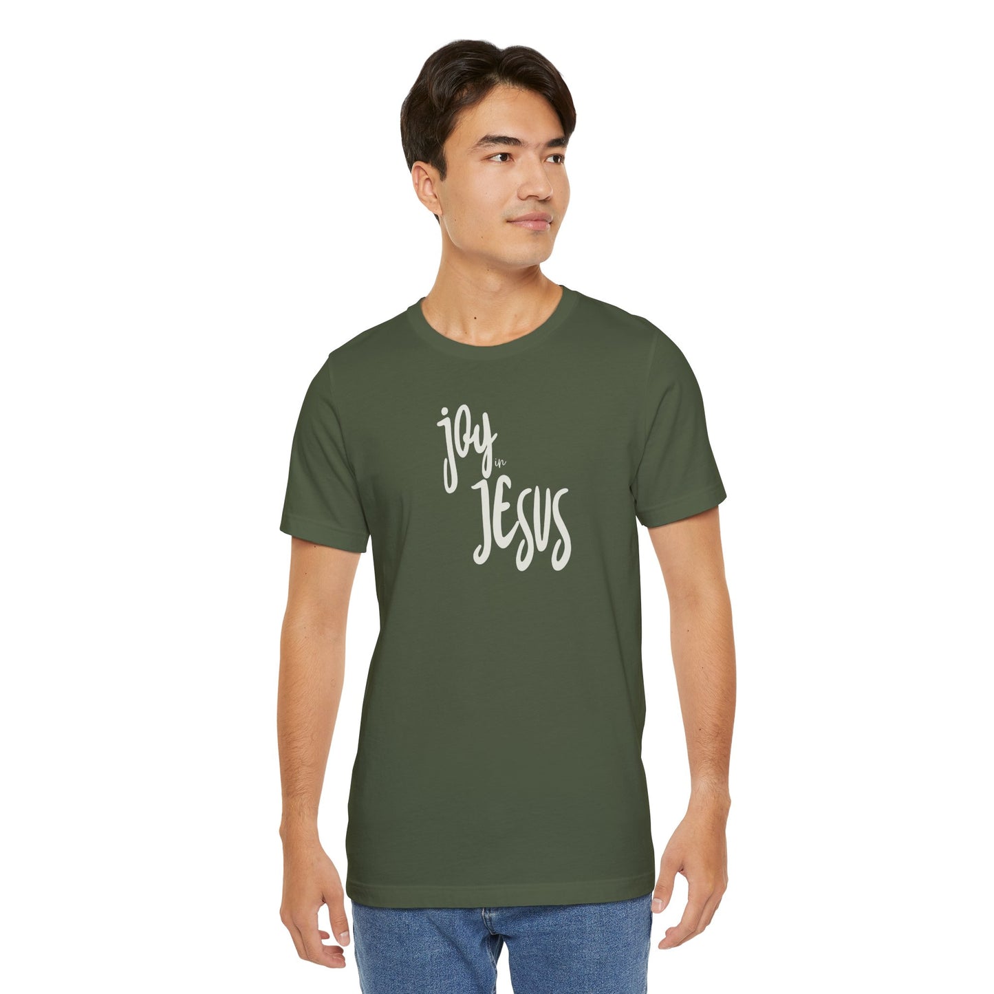 Christian Unisex Tee - Joy in Jesus Design