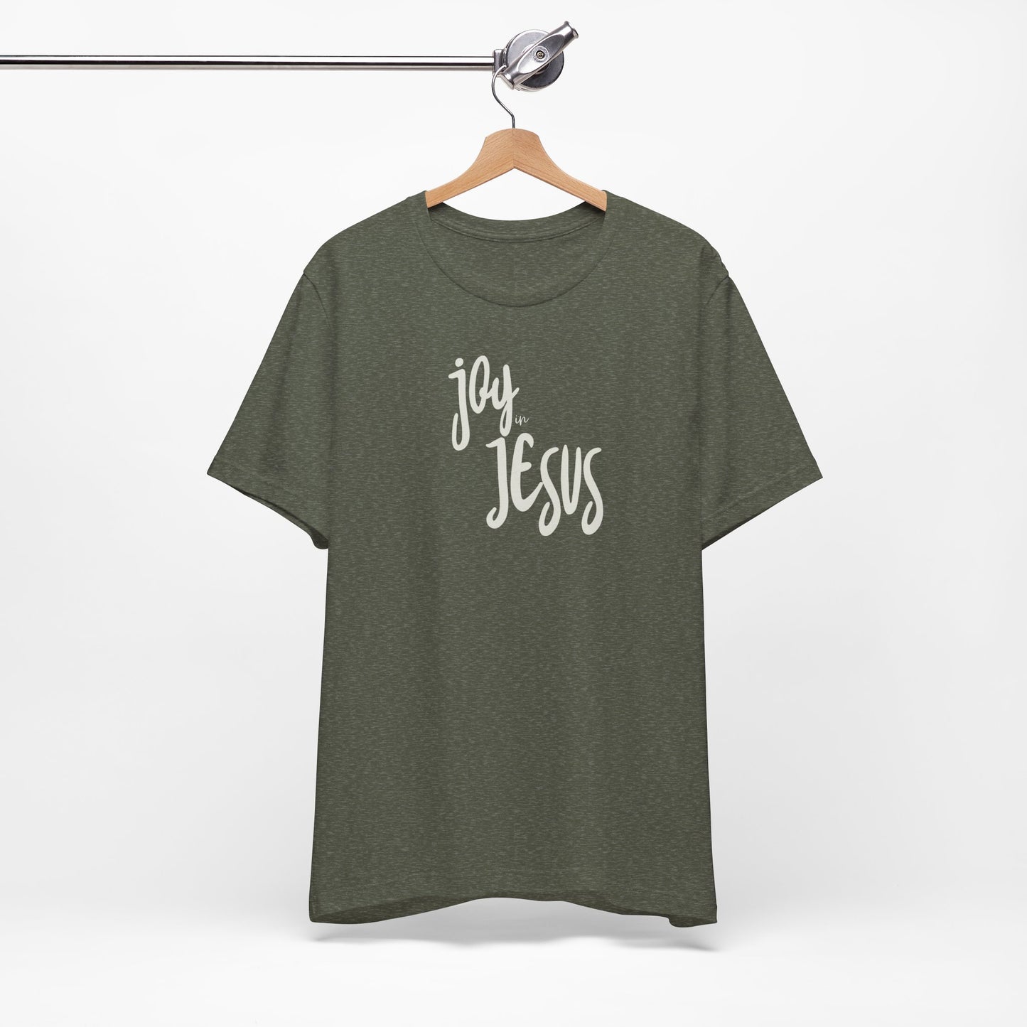 Christian Unisex Tee - Joy in Jesus Design