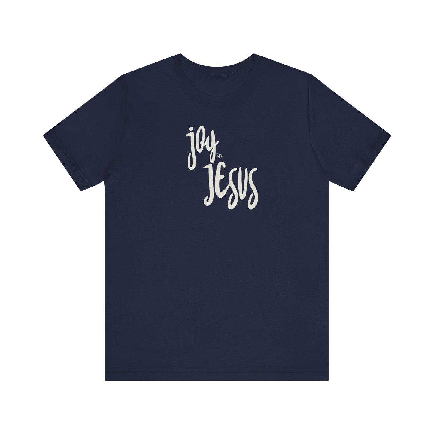 Christian Unisex Tee - Joy in Jesus Design