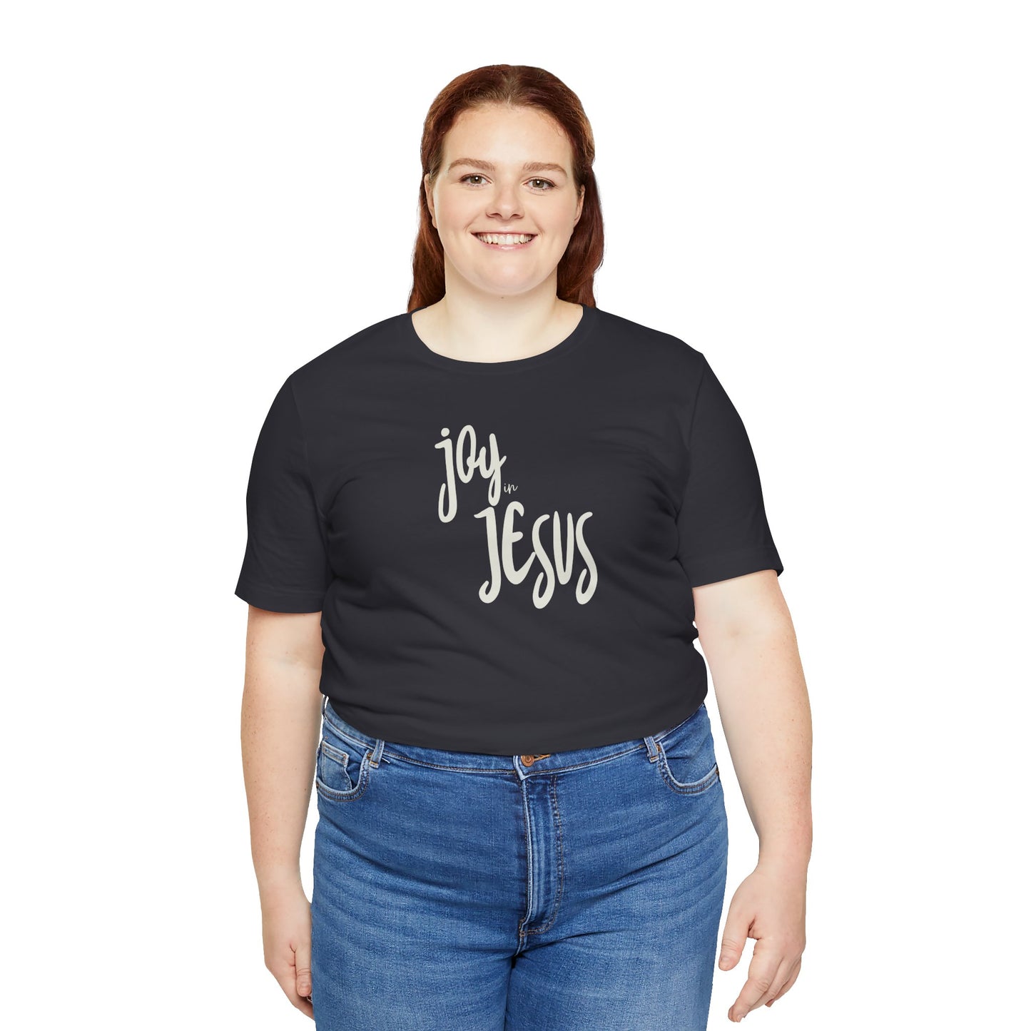 Christian Unisex Tee - Joy in Jesus Design