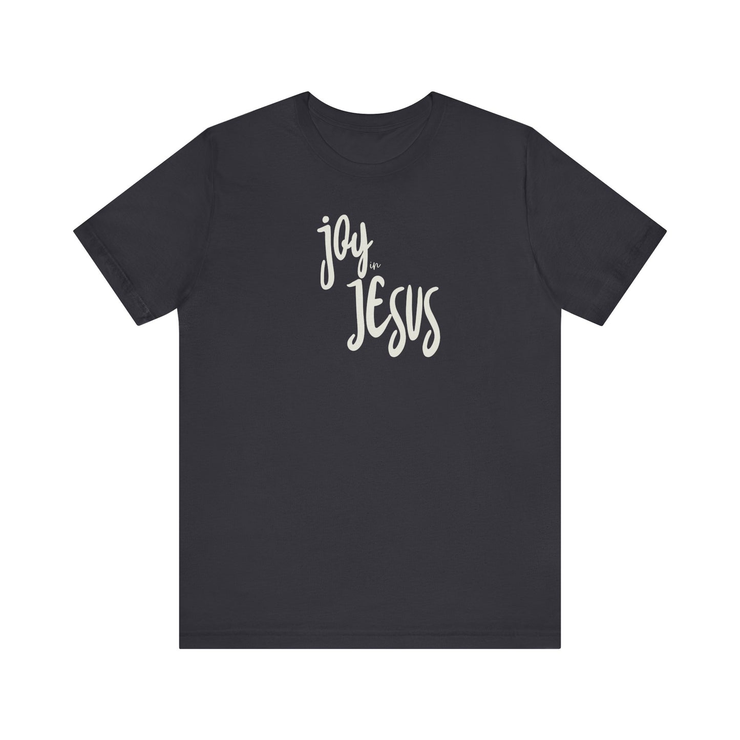 Christian Unisex Tee - Joy in Jesus Design