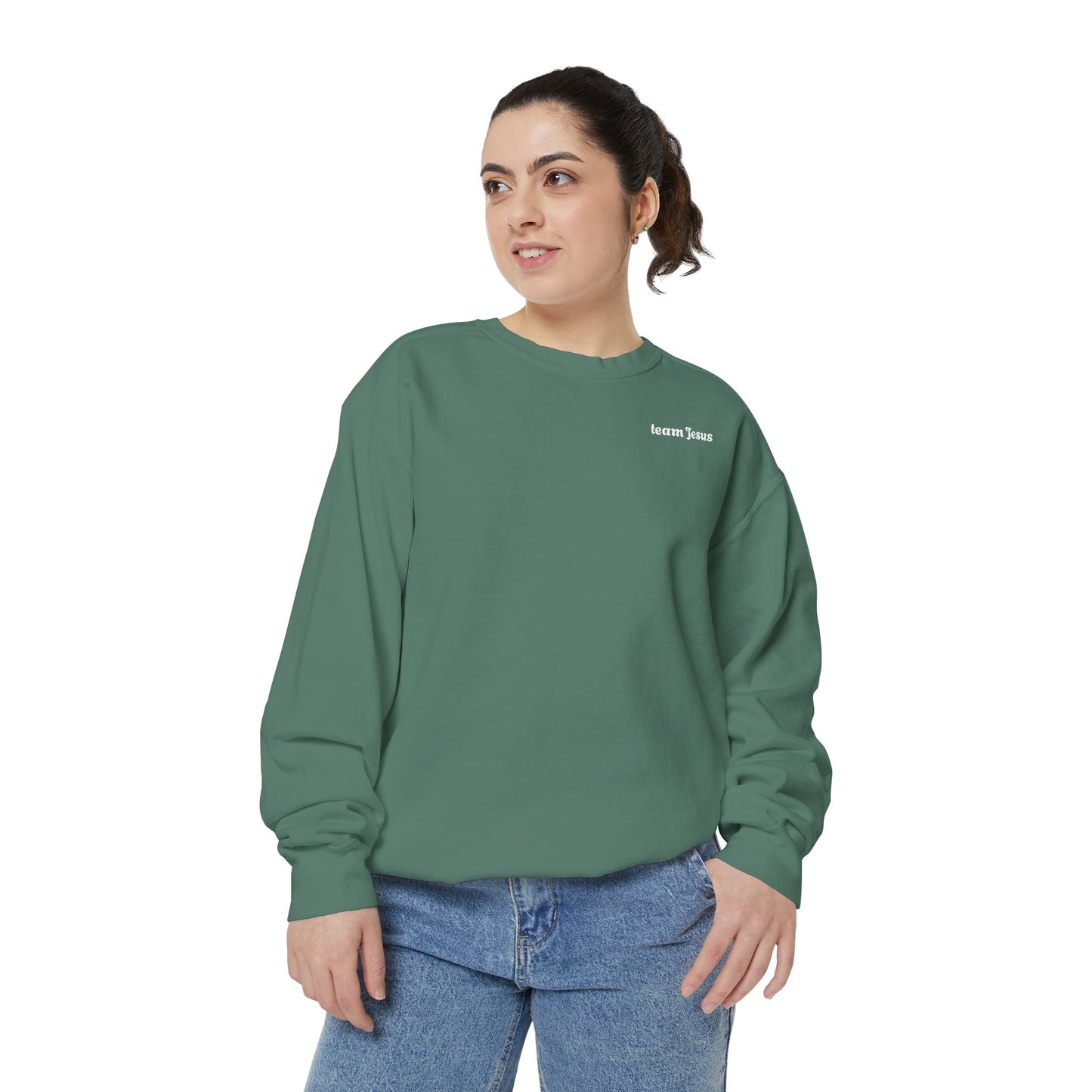 Sweatshirt My Influencer is Jesus Christian Religious Unisex