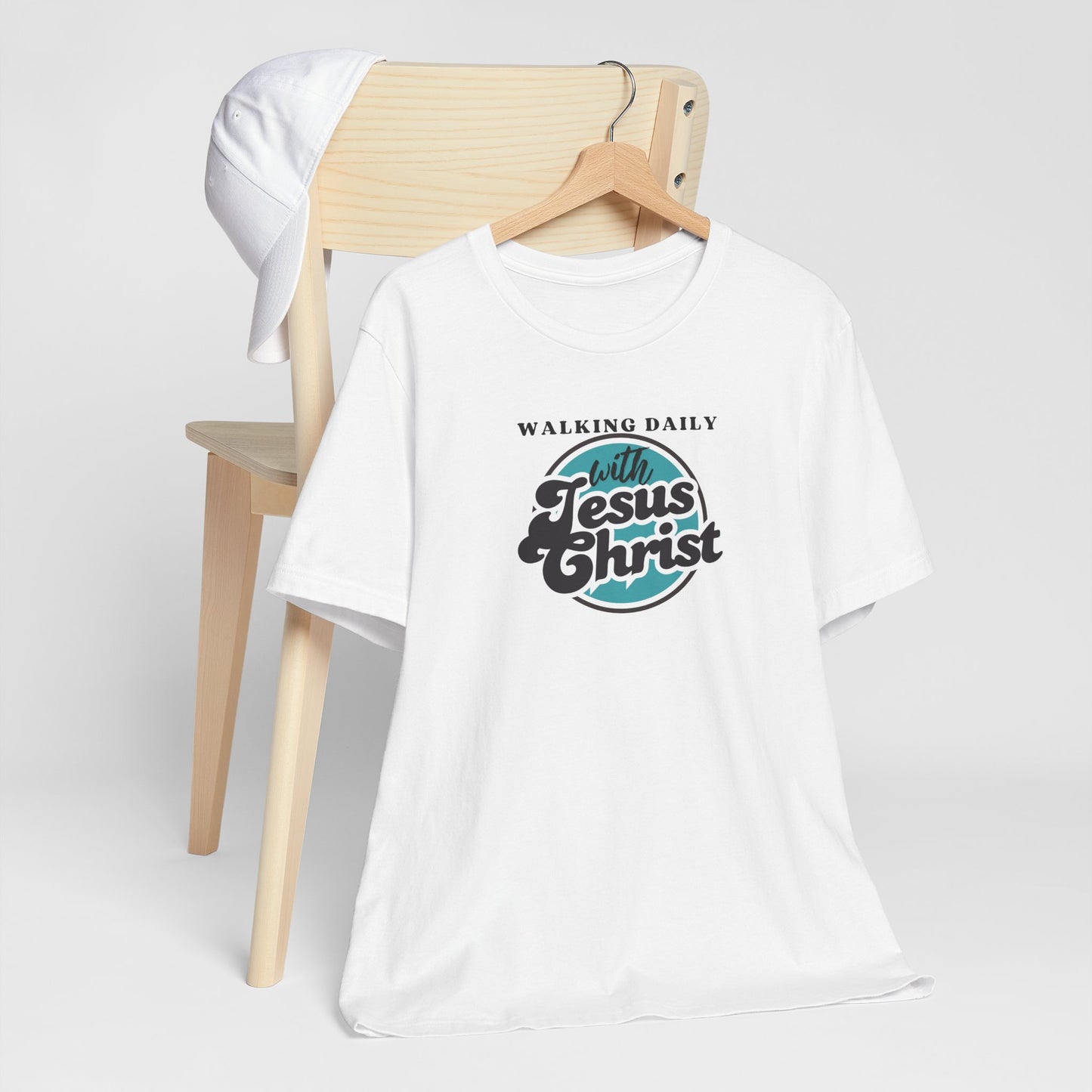 Christian T-Shirt - Walking Daily with Jesus Christ