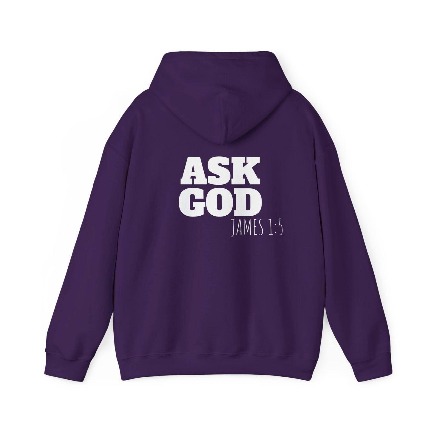 Hooded Sweatshirt - Ask God Design